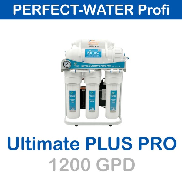 1000 GPD Osmoseanlage RETEC PROFI Ultimate PLUS PRO Perfect-Water